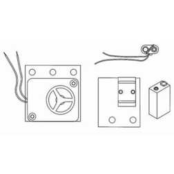 Detex Siren/Battery Conversion Kit for ECL-230D